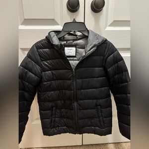 Old Navy Kids Black Puffer Jacket